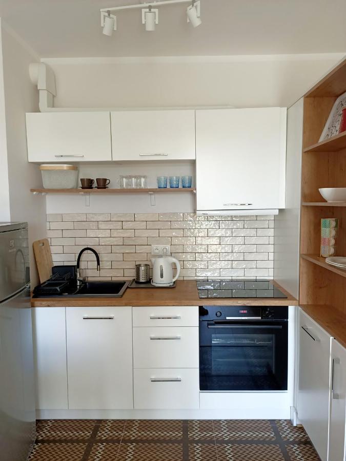 Ferienwohnung Apartament Sloneczny Brzeg Jastrzębia Góra Exterior foto